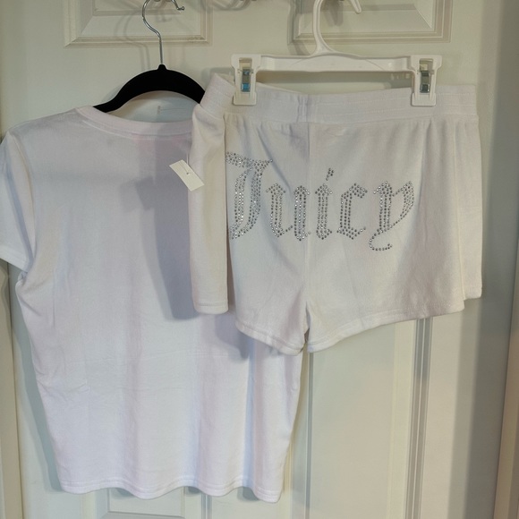 SOLD Juicy Couture Rhinestone Shirt Set NWT - Picture 2 of 7